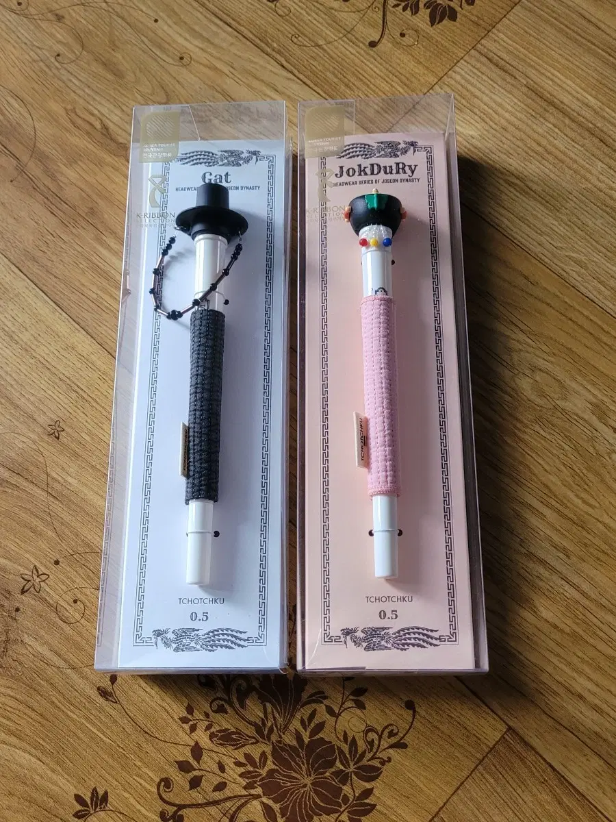 2개일괄)갓볼펜 국립중앙박물관 뮷즈굿즈 갓끈볼펜 족두리볼펜 국중박굿즈 선물