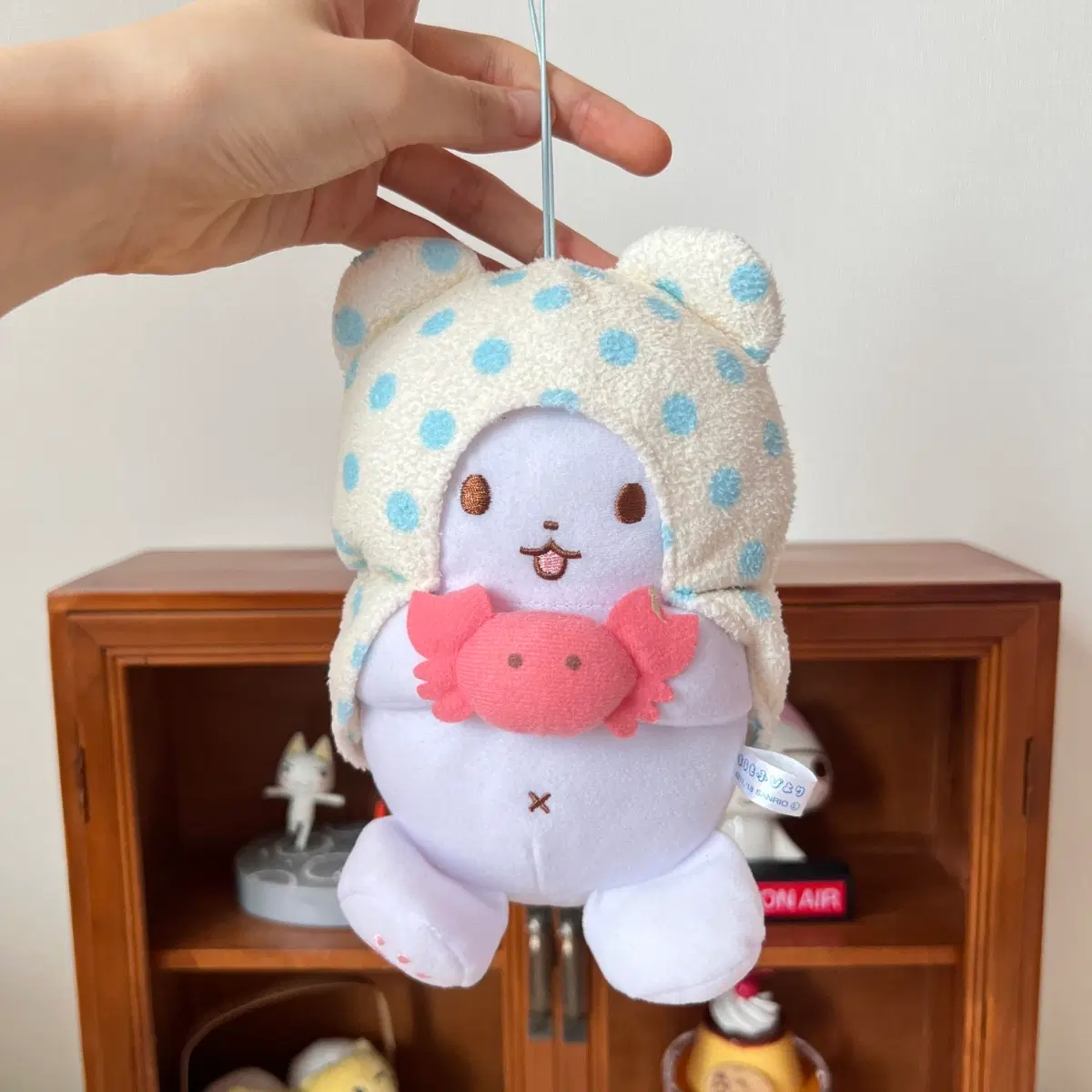 마루모후비요리 딩구리데이즈 인형 키링