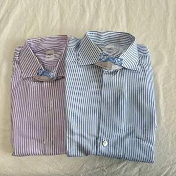 ITAL STYLE SHIRT 스트라이프 긴팔 셔츠 2장 세트