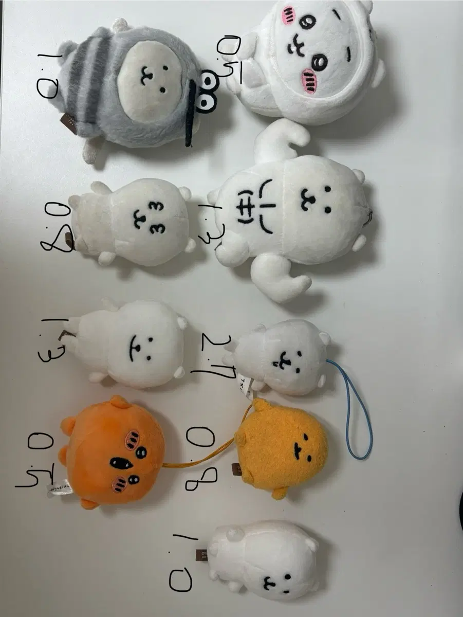 나가노 농담곰 눙담곰 근육담곰 치이카와 침담곰 모기담곰 눙담곰 고로케