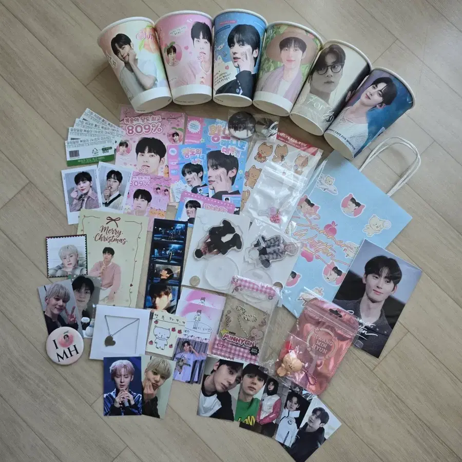 황민현 이벤트 카페 굿즈 일괄 2025 2026 생일 전역기념 등