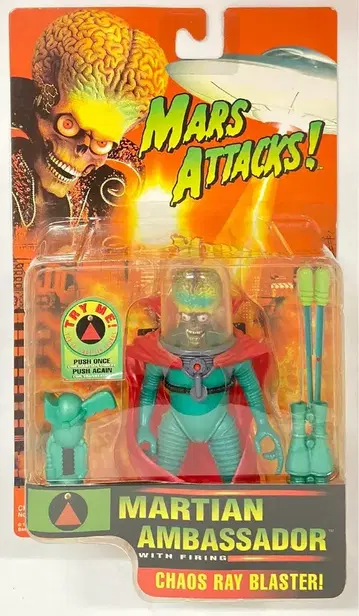 TRENDMASTERS (ACTION FIGURE) MARTIAN AMBASSADOR / WITH FIRING