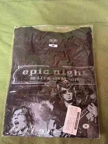 [미개봉 새상품] B'z EPIC NIGHT 2015 투어 티셔츠 M