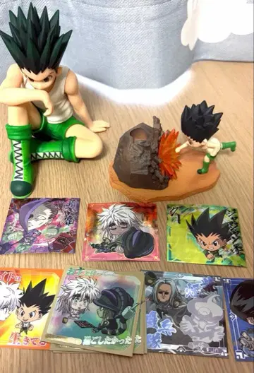 HUNTER x HUNTER 피규어 곤 1번 복권 세트