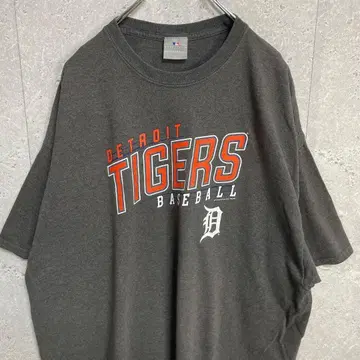 MLB 디트로이트 타이거즈 메이저리그 팀 프린트 티셔츠 2XL 정도