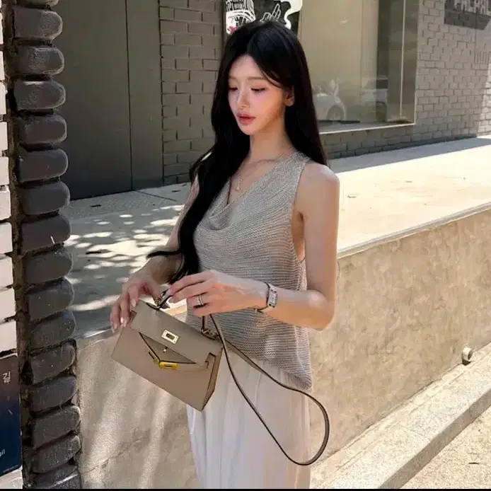샌드 홀터 나시 새상품