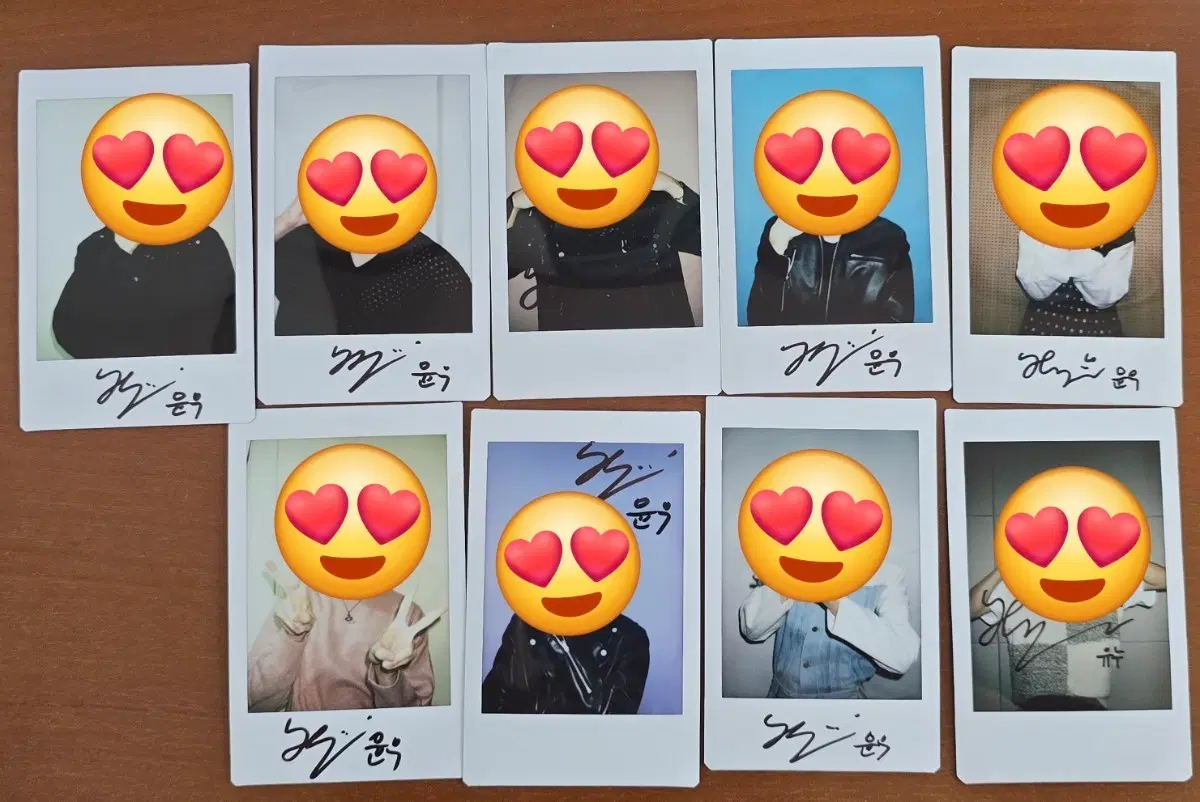 트렌드지 윤우 폴라로이드 사진