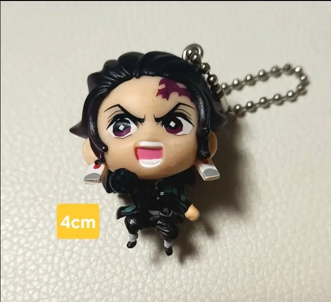 귀멸의 칼날 탄지로 4cm 피규어 키링