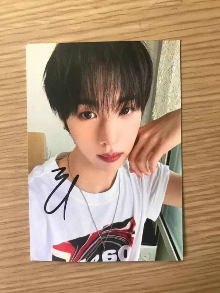 아이덴티티 idntt 최태인 팬콘 럭드 럭키드로우 싸인엽서 싸인 오브젝트 특전 교환 양도
