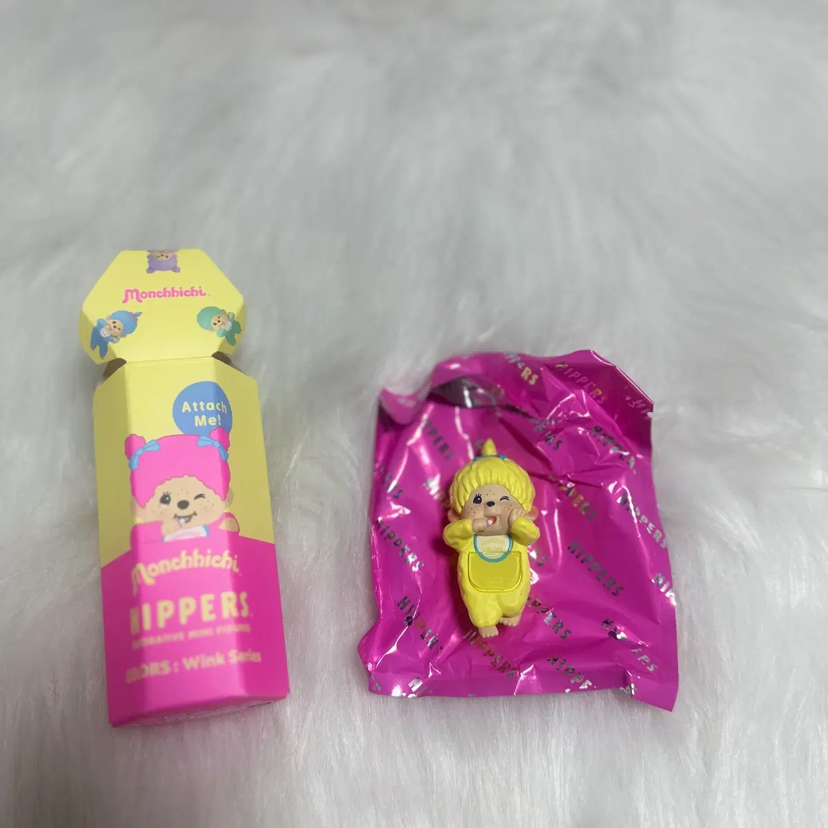몬치치 컬러즈 윙크 히퍼 옐로우