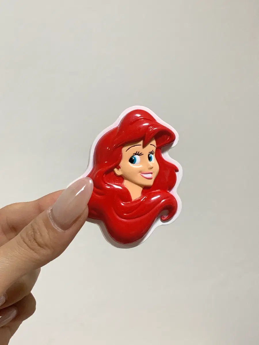 디즈니 인어공주 에리얼 빈티지 플라스틱 케이스 소품함 보석함