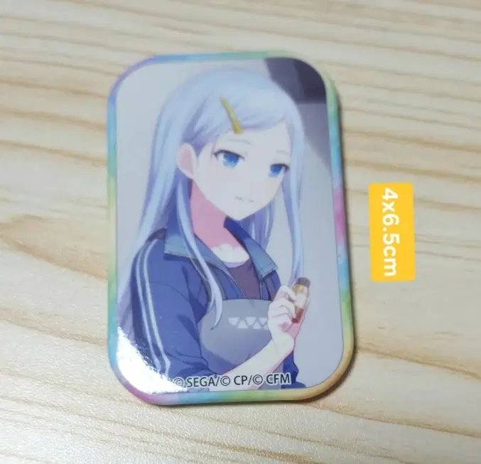 프로세카 카나데 캔뱃지 4x6.5cm