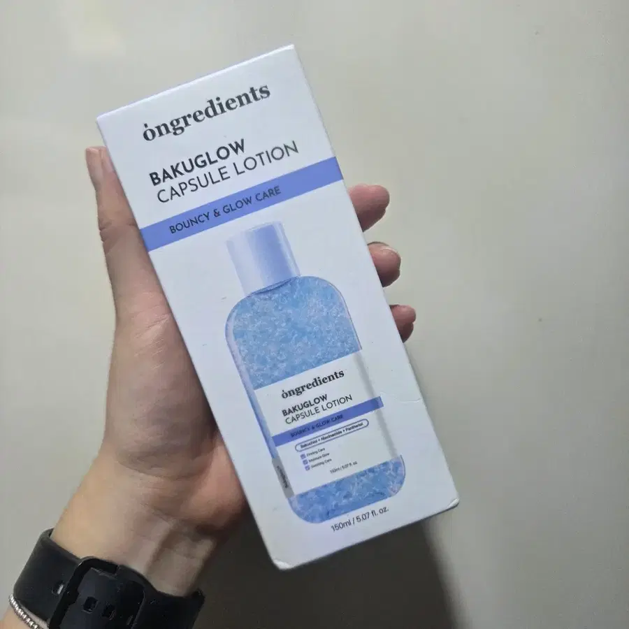 온그리디언츠 바쿠글로우 캡슐 로션 150ml