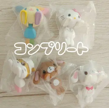 산리오 캐릭터즈 삐요코노루 마스코트 3 [컴플리트]