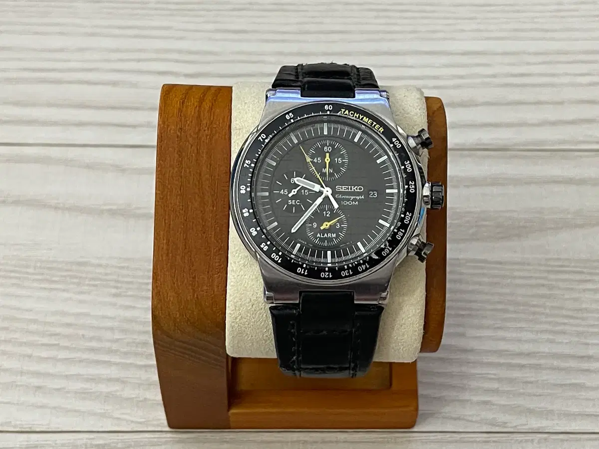 [SEIKO] 세이코 알람 크로노그래프 100M