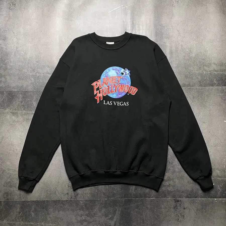 PLANET HOLLYWOOD 90s USA 플래닛 할리우드 맨투맨 A01376