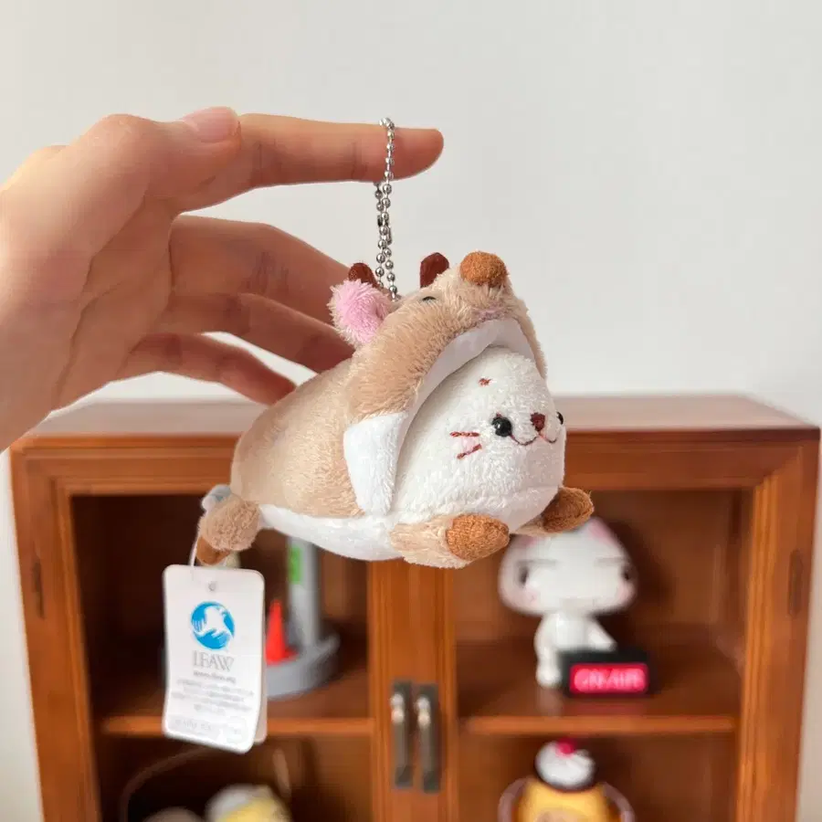 시로탄 사슴 인형 키링