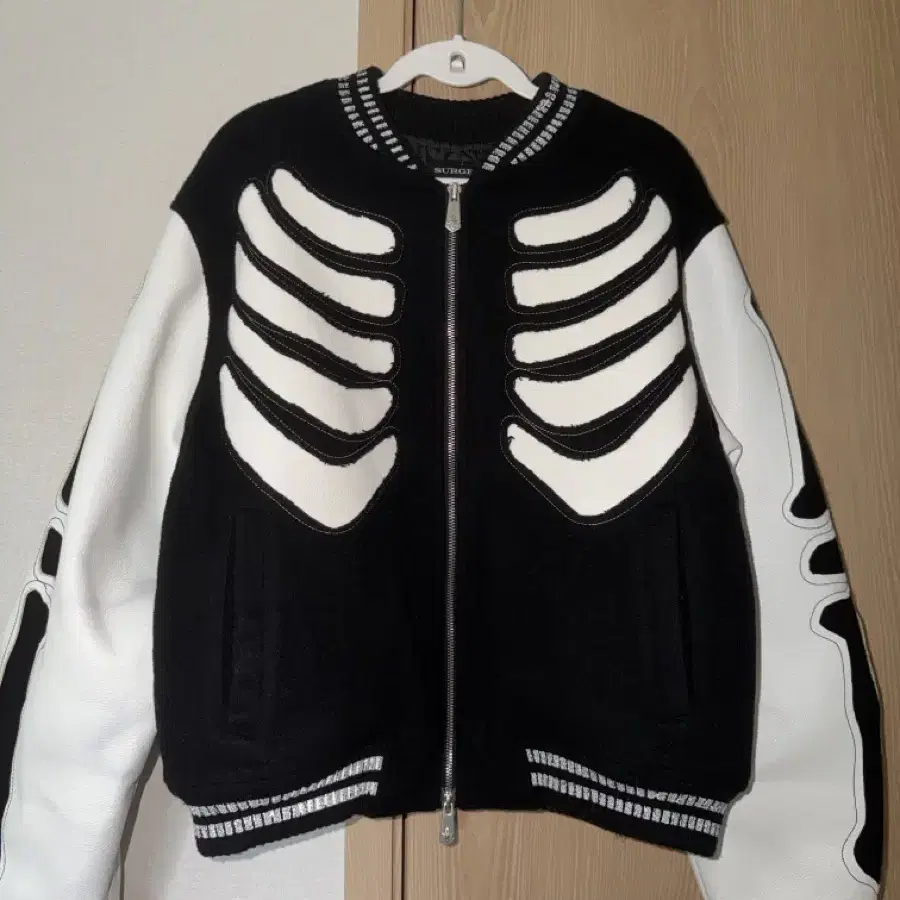 SURGERY Skeleton Varsity Jacket / Bomber Jacket