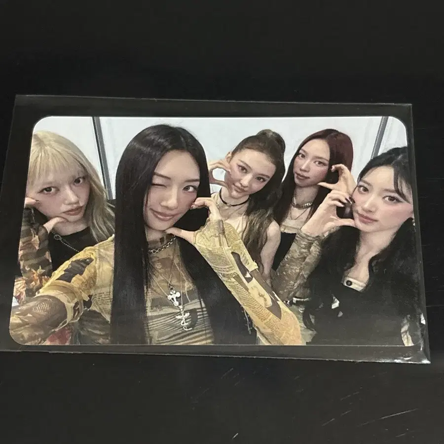 미야오 메이크스타 띠로리 단체 포카