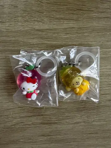 산리오 과일 마스코트 헬로키티 폼폼푸딩