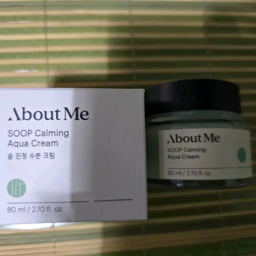 숲 진정 수분 크림 1개 80ml