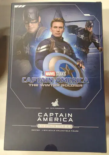 HOTTOYS MOVIE MASTERPIECE CAPTAIN AMERICA / STEALTH SUIT 2.0 MMS783