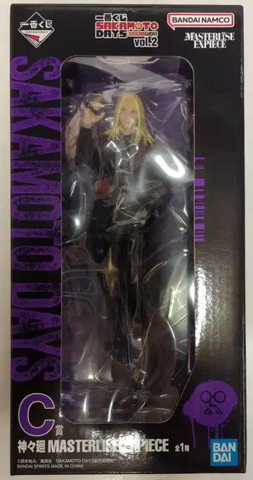 BANDAI SPIRITS 제일복권 SAKAMOTO DAYS vol.2 C상 카가미네 MASTERLISE EXPIECE