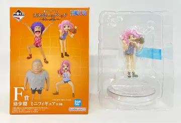 BANDAI SPIRITS 제일복권 원피스 미래섬 에그헤드~너에게의 마음~ F상 지니 유년기 미니 피규어