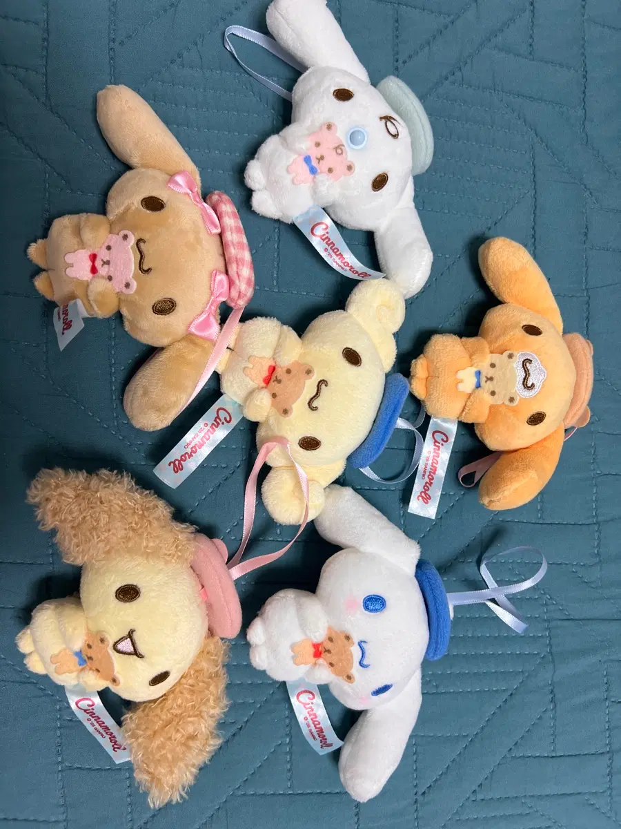 시나모롤 프렌즈 모카 인형 일괄