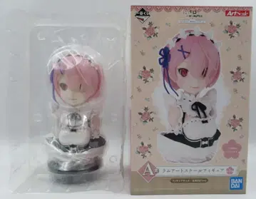 BANDAI SPIRITS 제일복권 Re: 제로에서 시작하는 이세계 생활 기뻐해라, 양손에 꽃이라니 A상 라무 아트 스케일 피규어