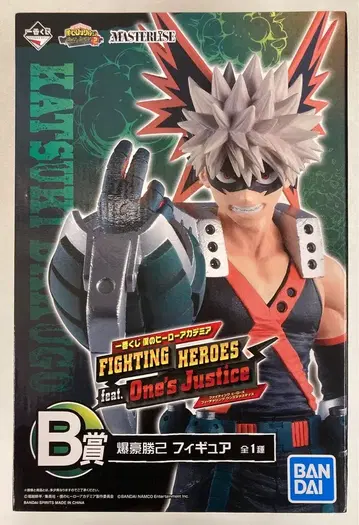 BANDAI SPIRITS 제일복권 나의 히어로 아카데미아 FIGHTING HEROES feat. One's Justice B상 바쿠고 카츠키 피규어