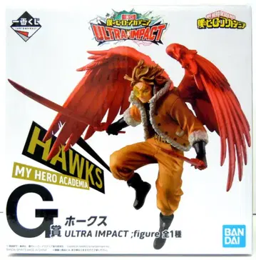 BANDAI SPIRITS 제일복권 나의 히어로 아카데미아 ULTRA IMPACT G상 호크스 ULTRA IMPACT figure