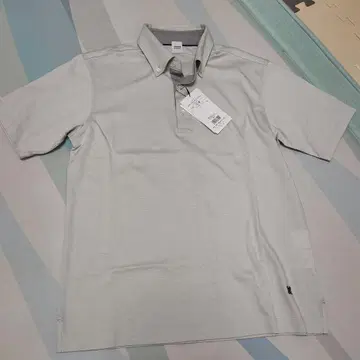 다케오 키쿠치 남성용 버튼 다운 피케 셔츠 M 사이즈 정가 15400엔