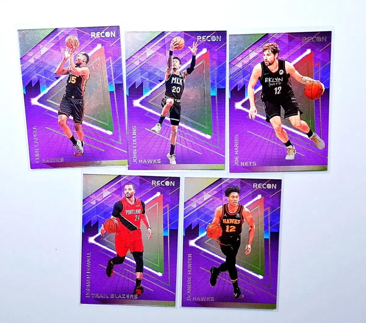 NBA 카펠라 디안드레 헌터등 5장 파니니 리콘