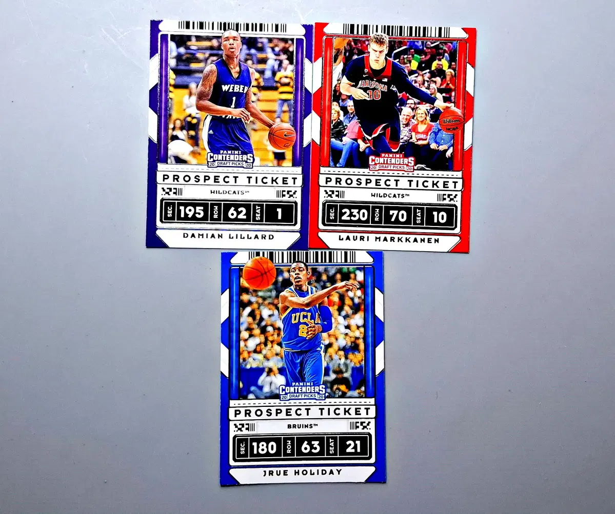 NBA 릴라드 마카넨 홀리데이 파니니 컨텐더스 3장