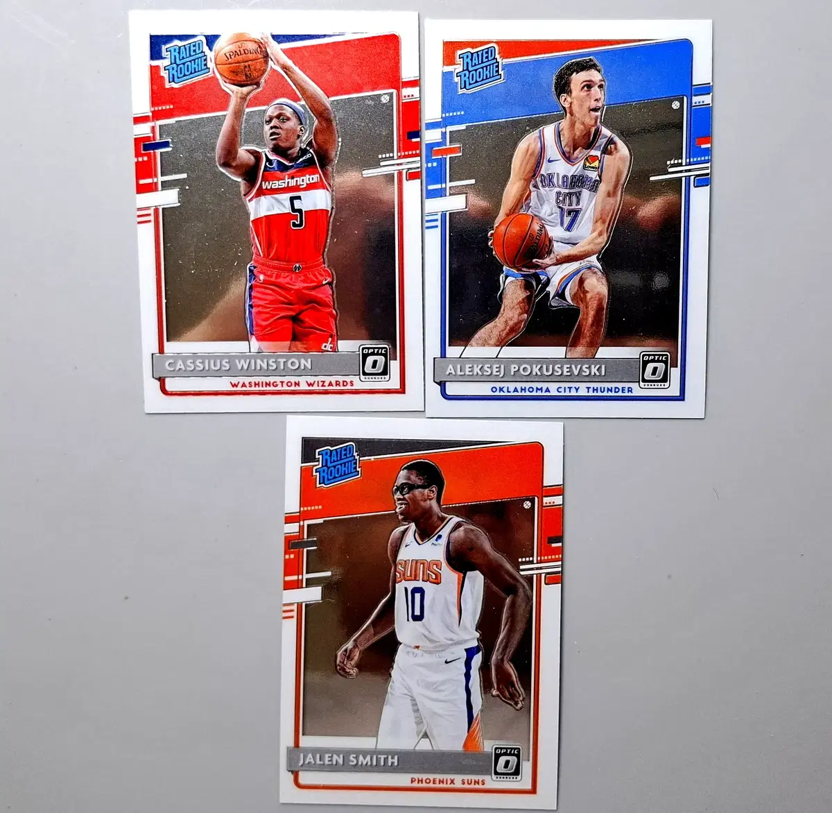 NBA 포쿠셉 윈스턴 젤렌스미스 레이티드루키 옵틱 3장 돈러스 옵틱 파니니