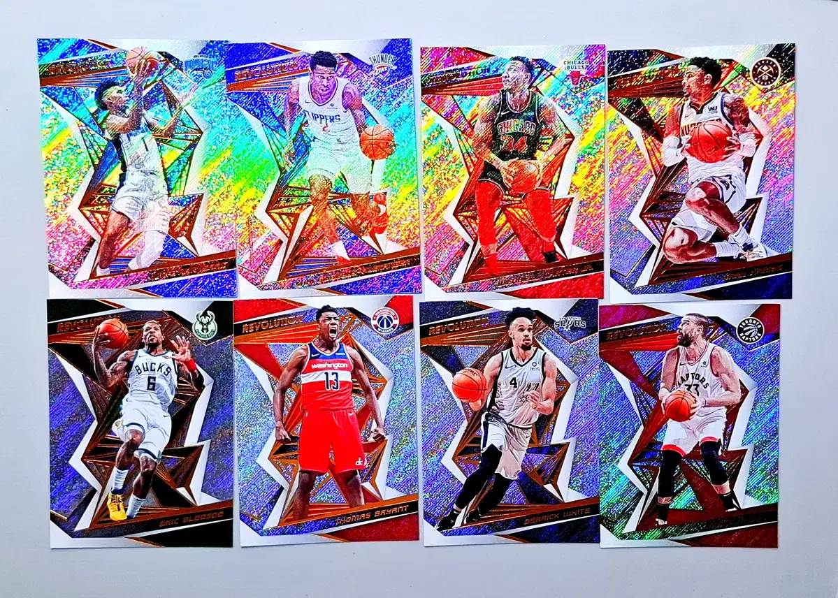 NBA 샤이 알렉산더 등 레볼루션 8장 묶음 파니니