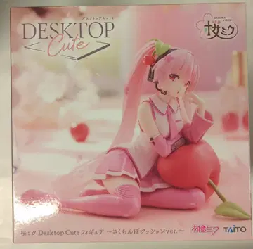 타이토 Desktop Cute 피규어 벚꽃미쿠 체리 쿠션Ver
