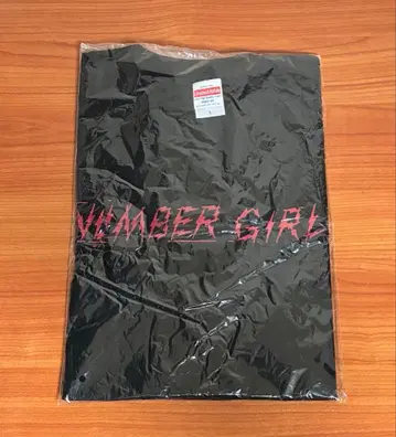 [미개봉 새상품] 넘버걸 NUMBER GIRL 티셔츠 L 사이즈 블랙
