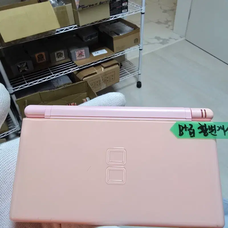 황변개선 새백라이트 B+급 닌텐도 DS Lite DSL 핑크