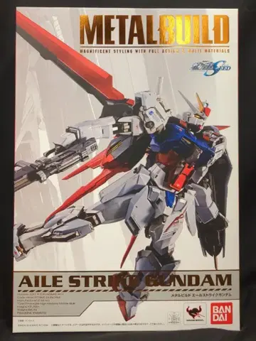 반다이 METAL BUILD 기동전사 건담 SEED 에일 스트라이크 건담