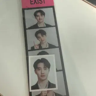 Exo엑소 크림소다 팝업 MD 도경수네컷 | 팬시/포토카드 | 번개장터