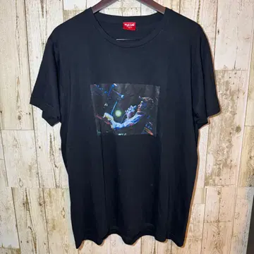 [ 새상품급 ] High Life 포토 프린트 T셔츠 블랙
