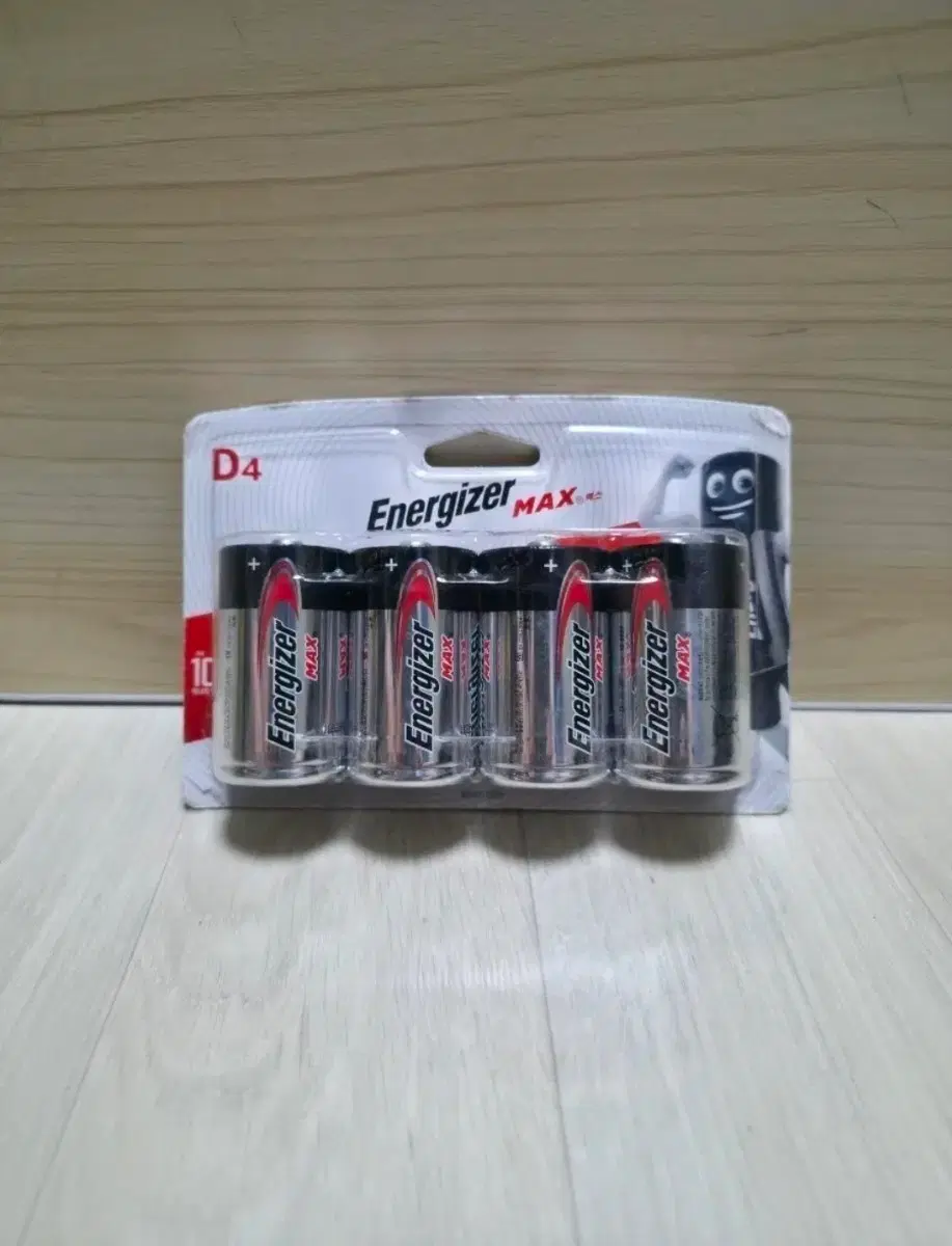 에너자이저 맥스 D4 건전지 4개입