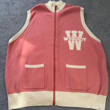 WudgeBoy 와지보이 zip knit vest 지퍼 니트 베스트 L