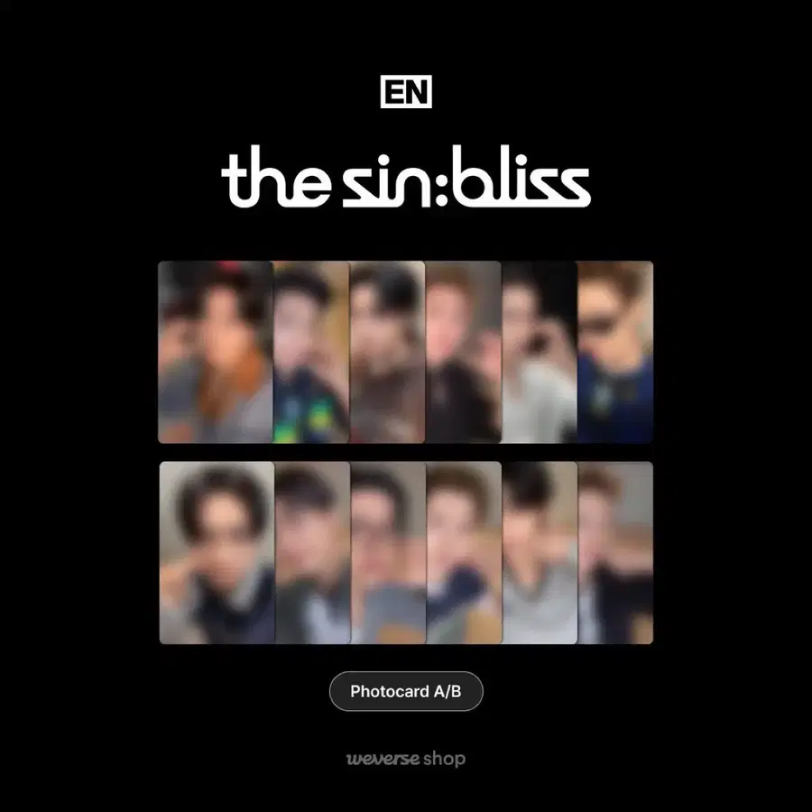 Enhypen THE SIN : BLISS 엔하이픈 더 신 블리스 부산 밋그 사첵 미공포 Day 2