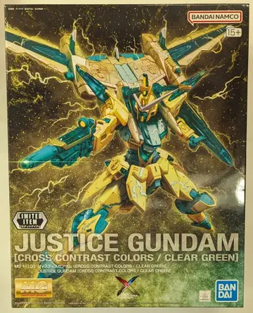BANDAI SPIRITS MG 1/100 기동전사 건담 SEED 저스티스 건담 [CROSS CONTRAST COLORS / CLEAR YELLOW] LIMITED