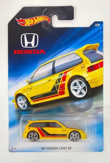 MATTEL 핫휠 혼다 FKD24 '90 혼다 시빅 EF 2/8