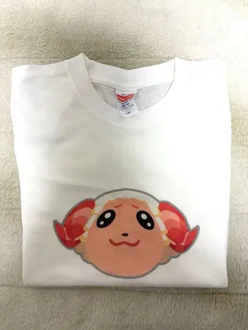 모여봐요 동물의 숲 챠챠마루 T셔츠 120 마이 굿즈 컬렉션