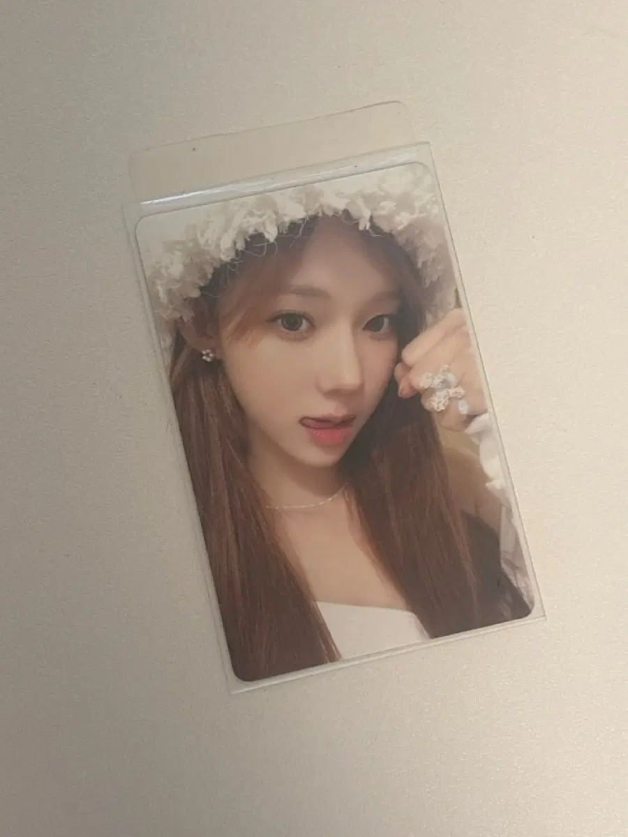 에스파 윈터 포토카드